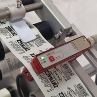 Étiqueteuse automatique de boîtes de bureau machine applicateur d'autocollants d'étiquettes à surface plane pour cartes