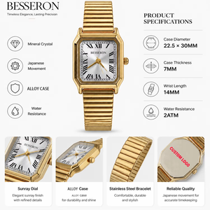 Luxury High-end Ladies Watch Fashion Stainless Steel Brand Women's Bracelet Watch Manufacturer Oem Custom Montre Personnalisé - Product Image 2