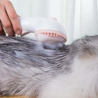 Spray nettoyant doux réglable en plastique, sans rinçage, élimine les poils lâches et les taches, pour animaux domestiques (chats et chiens), éliminateur de squames.