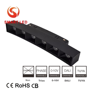 ไฟติดรางแม่เหล็กแบบโค้ง SMART MT20 ขนาด 20 มม. ปรับซูมได้ LED 6W/12W CRI 90 48v ปรับค่าได้ ควบคุมผ่าน Tuya รองรับ Wifi Zigbee ตัวเรือนอะลูมิเนียม รับประกัน 5 ปี - Product Image 2