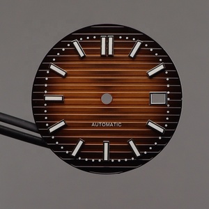 Accessoires de montre de luxe 30.8mm Cadran en cuivre NH35 pour <span class=keywords><strong>mouvement</strong></span> <span class=keywords><strong>Seiko</strong></span> NH35a - Product Image 2