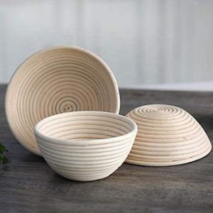 เครื่องมืออบเป็นมิตรกับสิ่งแวดล้อมตะกร้าพิสูจน์ขนมปัง Banneton ตะกร้าหวายสําหรับอบตกแต่งห้องครัวราคาผู้ผลิต - Product Image 3