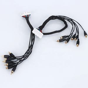 Hoge Kwaliteit Custom Auto Radio Video Stereo Iso Bedrading Harnas Auto 40 Pin Connector Aangepaste Kabelboom - Product Image 5