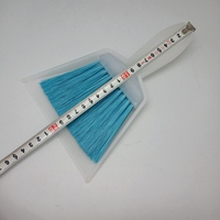 Ensemble balai et pelle de nettoyage portatif en plastique écologique pour table et bureau