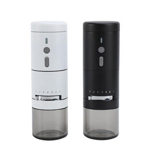 Molinillo de Café Eléctrico WJL, Portátil, Recargable por USB, Carcasa de Plástico, Negro y Blanco, 7 Ajustes, Para Uso Doméstico - Product Image 1