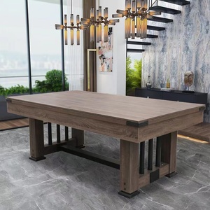 Tavolo da biliardo 3 in 1 in stile <span class=keywords><strong>roma</strong></span> di alta qualità/ping pong/tavola da pranzo in vendita - Product Image 5