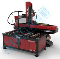 Machine de soudage automatique CNC 5 axes MIG/MAG pour le soudage circulaire et longitudinal des aciers inoxydables