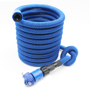 Tuyau d'arrosage de jardin en polyester flexible anti-pli, extensible, léger, 25 pieds, anti-abrasion, montable au mur - Product Image 3