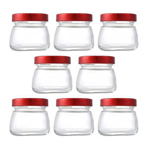 Pot en verre vide de 30ml, 50ml, 75ml, 100ml, 150ml, de qualité alimentaire, avec couvercle à vis, pour miel, snacks, yaourt, épices, salade, sucre, <span class=keywords><strong>caviar</strong></span>, nid d'oiseau, confiture - Product Image 5