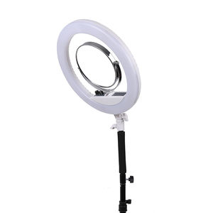 5500พันการถ่ายภาพหรี่แสงได้แหวนโคมไฟ LED แหวนแสงที่มีกระจก/ขาตั้งกล้องสำหรับภาพถ่าย/<span class=keywords><strong>สตู</strong></span><span class=keywords><strong>ดิ</strong></span><span class=keywords><strong>โอ</strong></span>/โทรศัพท์ /Vide 12 "30วัตต์ - Product Image 2