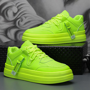 Zapatillas de deporte bajas de verano <span class=keywords><strong>2023</strong></span> para hombre, zapatos deportivos informales transpirables con forro de malla suave, cierre con cordones, cómodo diseño de moda - Product Image 6