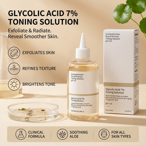 Solución Tonificante con Ácido Glicólico al 7%, Eliminador de Acné, Reafirmante, Antiarrugas, para una Piel Facial Radiante, Tónico con Ácido Glicólico - Product Image 2