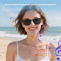 Lunettes intelligentes IA GT03 directes d'usine avec activation/déactivation automatique, audio musical et traduction IA ; lunettes de soleil