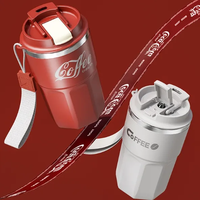 Tasse Thermos à Café Créative et Portable en Acier Inoxydable 304 de Qualité Alimentaire, Grande Capacité, Bouteille Isotherme