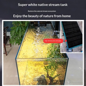<span class=keywords><strong>Aquarium</strong></span> Rivière Porte Persienne Verre Ultra Clair Bac Écologique Maison Bureau 139-830L 37-219Gallon - Product Image 2