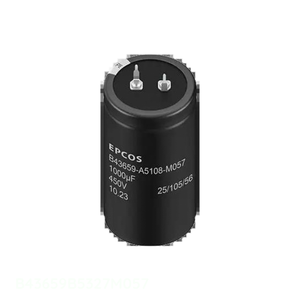 ตัวเก็บประจุแบบมีรูผ่าน450V 320ขั้ว uF ฝาครอบ B43659B5327M057ของแท้ - Product Image 1