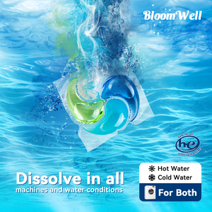 Ecologisch verantwoorde 4-in-1 vlekkenverwijderaar vloeistof |   Kleurbescherming & Verheldering |   Wasmiddel met fruitige geur - Product Image 5