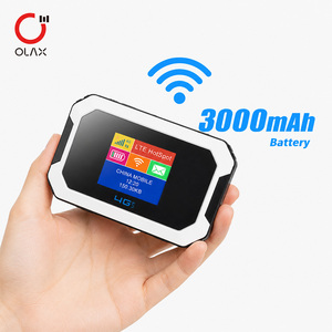 โมเด็ม OLAX MT80 ความเร็วสูง LCD ปลดล็อค Wifi6 150mbps 4g Lte รองรับซิมการ์ด พร้อมพอร์ตเสาอากาศ Crc9 2 พอร์ต โมเด็ม 4g Lte ซิม - Product Image 5