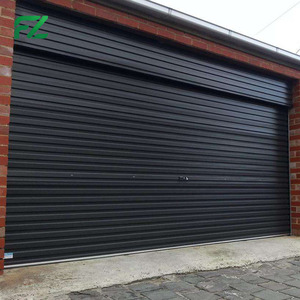 <span class=keywords><strong>Porte</strong></span> de <span class=keywords><strong>garage</strong></span> à enroulement moderne en alliage d'aluminium, ignifuge, résistante à l'humidité, isolante thermiquement, pour garages familiaux extérieurs - Product Image 4