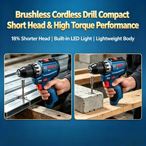 Perceuse-<span class=keywords><strong>visseuse</strong></span> <span class=keywords><strong>sans</strong></span> <span class=keywords><strong>fil</strong></span> professionnelle BOSCH GSR 12V-31 2-en-1, pour le perçage et le vissage du bois, du métal et du plastique, outil électrique durable - Product Image 3