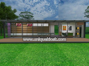 Contenedor lujo <span class=keywords><strong>de</strong></span> casas contenedor <span class=keywords><strong>de</strong></span> oficina/envío casa contenedor 40 pies al aire libre moderna <span class=keywords><strong>de</strong></span> almacenamiento <span class=keywords><strong>de</strong></span> cocina para la venta - Product Image 5