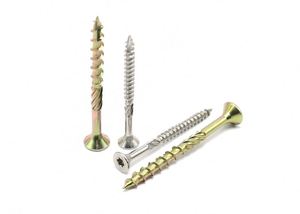 Ván vít Loại 17 Torx hình bầu dục đầu có khía ván vít màu vàng kẽm vít - Product Image 6