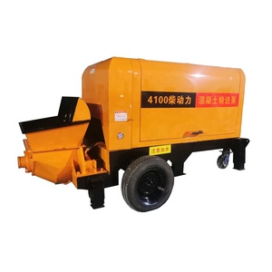 Bomba de Concreto Usada en China de 15M3/H, Bomba de Concreto Portátil con Manguera, Mini Camión Bomba de Concreto - Product Image 5