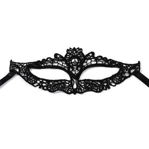 Nouveau <span class=keywords><strong>masque</strong></span> de renard en dentelle noire sexy pour bal masqué en gros - Product Image 4