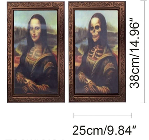 Halloween <span class=keywords><strong>D</strong></span>écoration 3D Fantôme <span class=keywords><strong>Photos</strong></span> Avec Cadre Changement Visage Portrait <span class=keywords><strong>Horreur</strong></span> <span class=keywords><strong>D</strong></span>écoration Murale Props Thème Fête <span class=keywords><strong>D</strong></span>écor À La Maison - Product Image 2