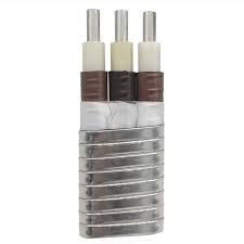 3KV 4KV 5KV MV Bare Tinned Solid Stranded Copper EPDM Insulate Flat Round Esp Submersible Oil Well Pump <b>Power</b> <b>Cable</b> OEM Oil Fiel - Product Image 2