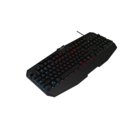 Kauçuk anahtarı ile Aikun GX320L3 oyun klavyesi, çoklu medya, üç renk arka ışık, 1.8M USB kablosu