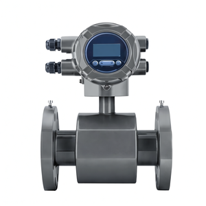 Medidor de Flujo Electromagnético de Aguas Residuales Anticorrosivo DN100, Medidor de Flujo Magnético Digital para Fluidos - Product Image 1