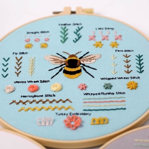 Nuevo Kit <span class=keywords><strong>de</strong></span> Bordado DIY para Principiantes, Kit <span class=keywords><strong>de</strong></span> Iniciación al <span class=keywords><strong>Punto</strong></span> <span class=keywords><strong>de</strong></span> <span class=keywords><strong>Cruz</strong></span> y Bordado Suzhou con Herramientas <span class=keywords><strong>de</strong></span> Costura, Regalo para Amantes <span class=keywords><strong>de</strong></span> la Costura - Product Image 4