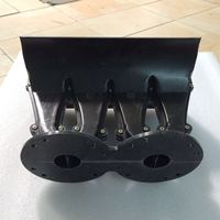 Komponen Waveguide Speaker Audio Profesional HYJ0183B-BMC, Tweeter Horn dengan Throat 1.4 inci untuk Aplikasi Speaker PA
