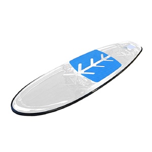 Tabla de <span class=keywords><strong>Paddle</strong></span> <span class=keywords><strong>Surf</strong></span> <span class=keywords><strong>Transparente</strong></span> de PC, Ecológica, Resistente al Agua, Duradera, con Remo de Aluminio, Carga Máxima de 200 kg, ¡Oferta! - Product Image 4