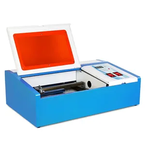 Smaller size 40W/50W engraving laser cutting machines portable mini 3020 CO2 laser cutter