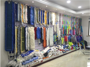 Tête de serpillière en microfibre de coton recyclé, matière première <span class=keywords><strong>pour</strong></span> le nettoyage des murs et des plafonds de la maison - Product Image 6