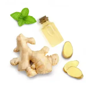 Organic Hair Growth Oil Anti Hair Loss Treatment Ginger Oil Ginger Slimming Firming Body Shaping Massage Essential Oil