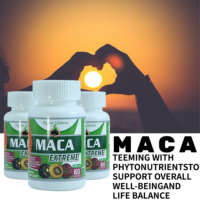 Vitahealthy OEM/ODM Marque distributeur Fourniture d'usine Halal Naturel Biologique Mâle Améliorer Maca Plus Capsule Strong Man Power