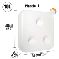 Réservoir de carburant en plastique DE 5L 10L 15L pour chauffage au diesel, boîte de stockage d'essence/huile, conteneur d'eau pour Webasto Eberspacher