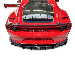 สปอยเลอร์หลังคาร์บอนไฟเบอร์แห้งคุณภาพสูงสไตล์ MSY สำหรับรถแข่ง Ferrari 812 - Product Image 3