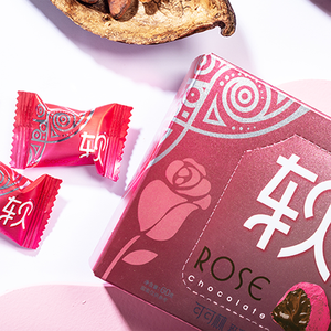 Chocolate con Sabor a Rosa al por Mayor, Trufa Negra, Snack, Recubrimiento de <span class=keywords><strong>Cacao</strong></span> en Polvo, Caramelo de Chocolate, Dulces de Chocolate Suave Halal - Product Image 5