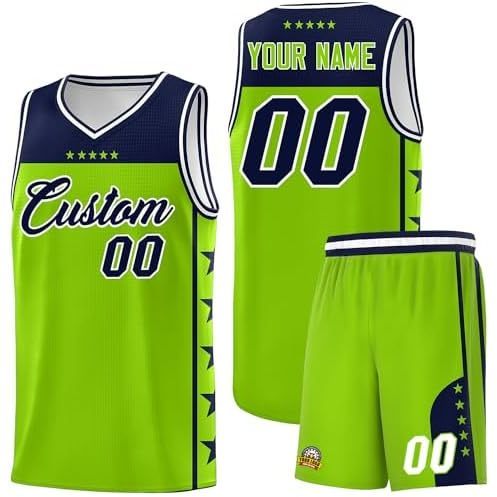 Navy-neon Green