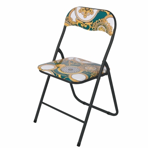 Sedia Pieghevole Barocca 4 Pezzi - Product Image 3