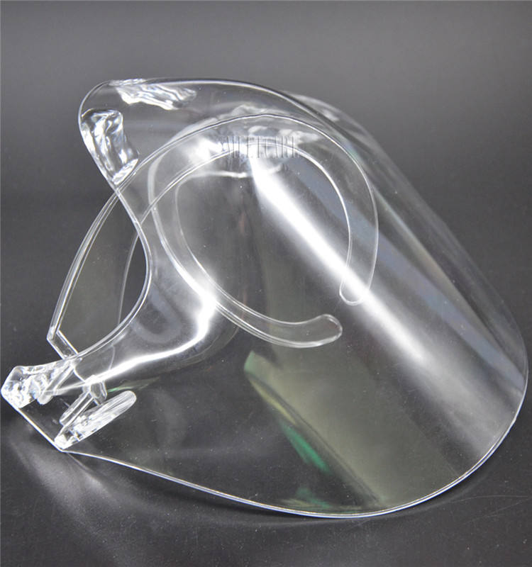 Adult Outdoor Face Cover Safety Glasses Prevent Saliva Splash Transparent Face Shield Mask Dust-proof