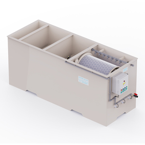 Sistema di filtro a tamburo rotante RAS 5-50m3/h per serbatoi Koi con materiale UV & Bio nuovo PP - Product Image 6