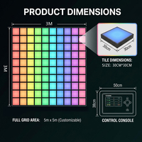 Sistema de Juego Interactivo de Proyección para Niños, Personalizado, de Inmersión, para Interiores, con Diseño de Goma de la Suerte, con Luces LED, Fabricante OEM, con Certificación CE