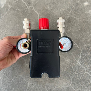Bama Air Pressure Regulator With FBANG Switch European <b>Quick</b> Coupling Alloy Steel Pneumatic Parts - Product Image 3