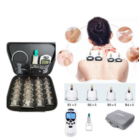 Masseur électrique intelligent pour thérapie par ventouses, 20 pièces, anti-arthrite, machine à ventouses sous vide, certifié CE