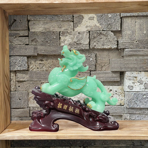 Bắp cải nhựa bức tượng động vật vẽ tay nghệ thuật dũng cảm mở Quà Tặng trăm sự giàu có Pi xu nhà máy thủ công trực tiếp một mảnh - Product Image 3